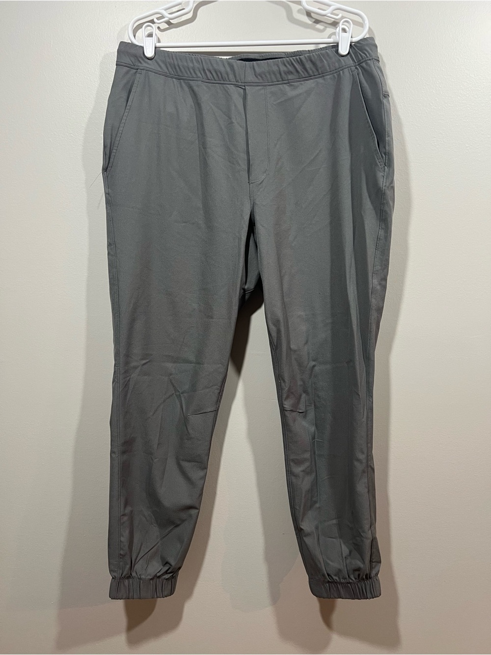 Backcountry Men's Casual Gray Elastic-Waist Jogger Pants Large